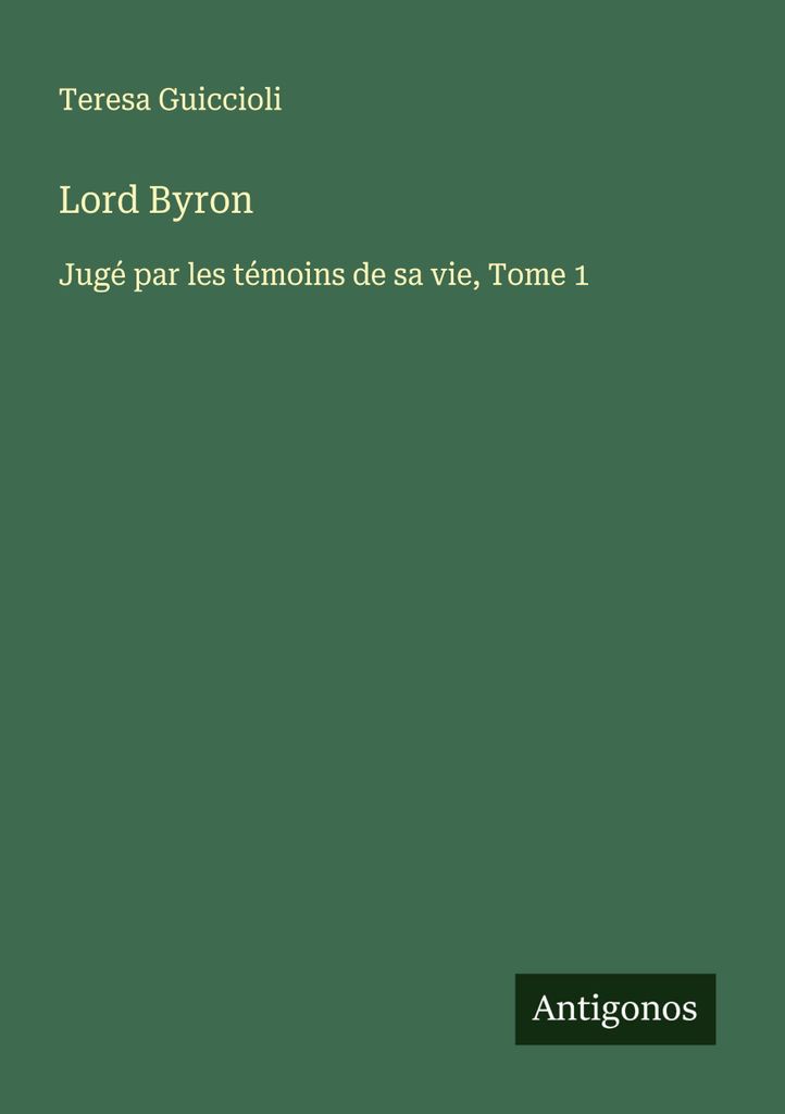 Lord Byron