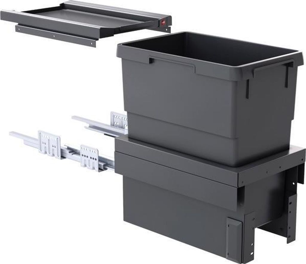 Kosz na śmieci Hailo 3608311 CS Slide Cargo Synchro 30 Zdjęcie produktu 
