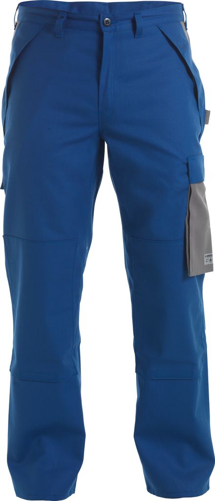 F. Engel Safety+ Multinorm Hose, Azurblau/Grau, Gr. 66