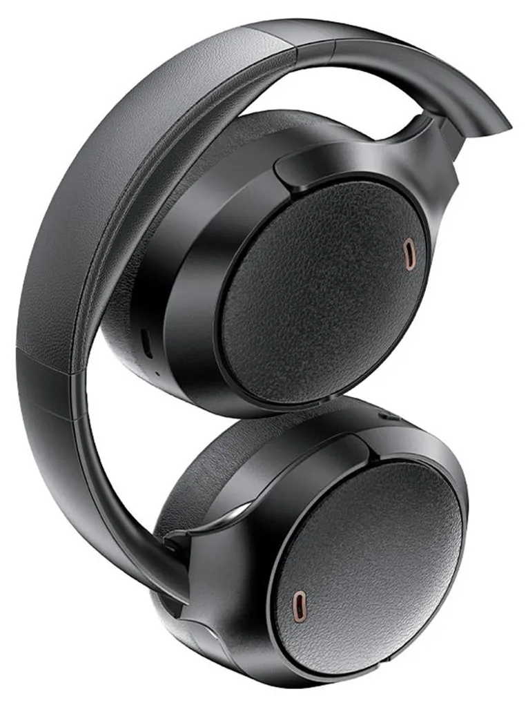 Casque audio Bluetooth 5.3 avec réduction de bruit active H6 blanc