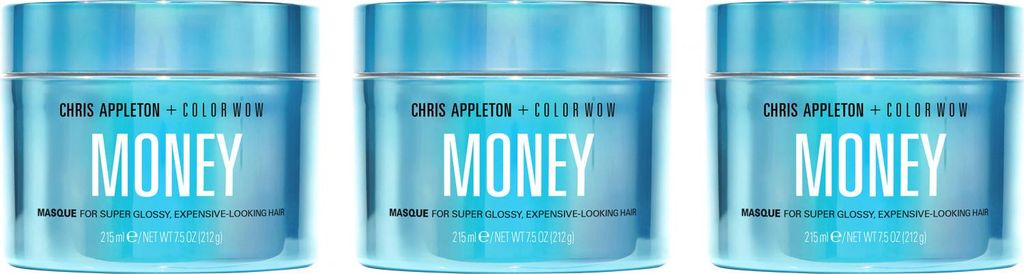 COLOR WOW Money Masque Haarmaske 3x215 ml, feuchtigkeitsspendend, für alle Haartypen