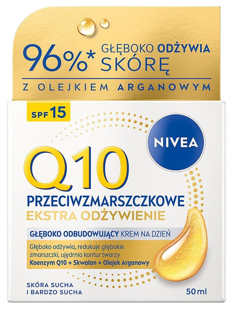 NIVEA Q10 Anti-Falten Extra Pflegende Tagescreme 50 ml