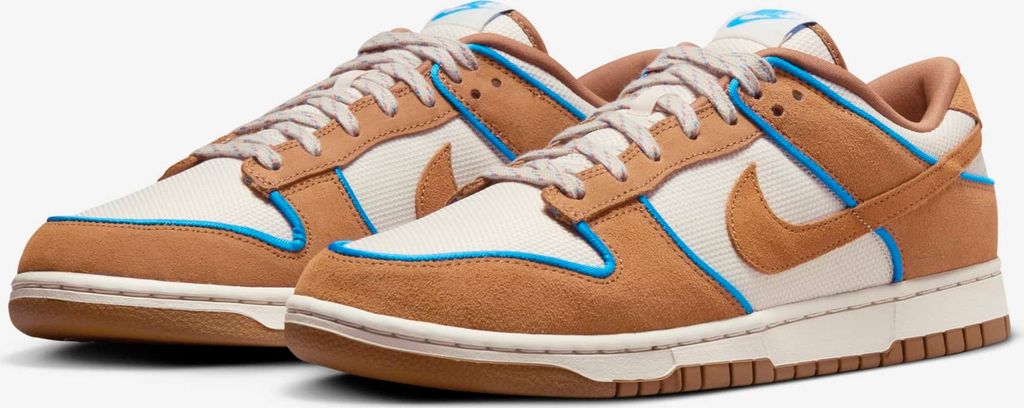 Nike Dunk Low Retro Premium "Light British Tan", Braun/Beige, Größe: 38,5