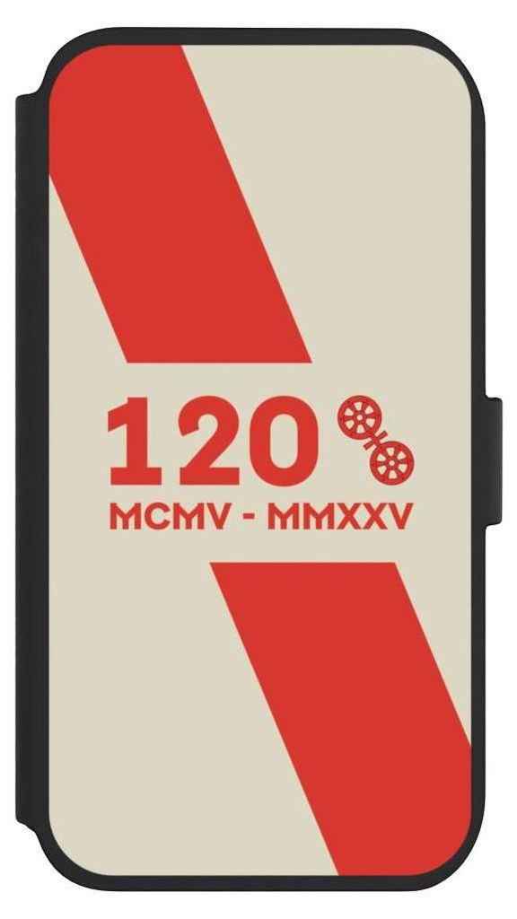NIVOCASE Klapphülle für Apple iPhone 11 Handyhülle aus Kunst Leder NIVOflip schwarz 1. FSV Mainz 05 E.V. 120 Jahre Bundesliga