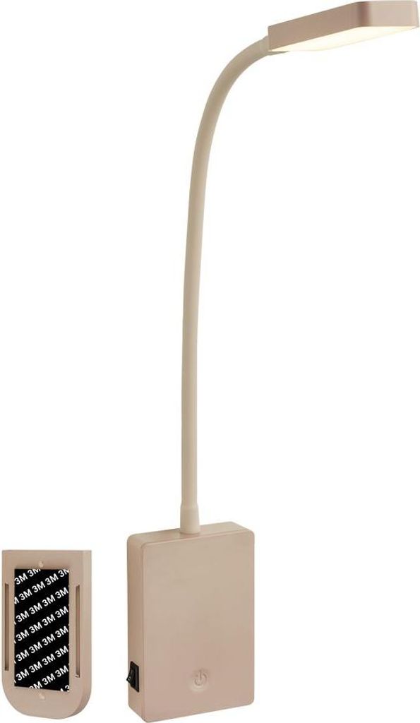 LED Leselampe Bettlampe Akku Wandleuchte ohne Bohren Dimmbar Touch