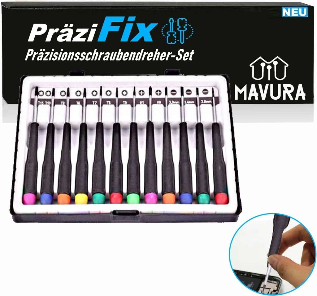 PräziFix Präzisionsschraubendreher Set Torx T Schraubendreher Schraubenzieher