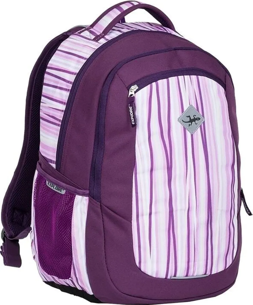 Explore Sac à dos étudiant 2 en 1 VIKI Lilla - Sac modulable et robuste