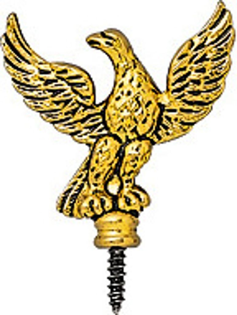SELVA Zierteil Adler Messing