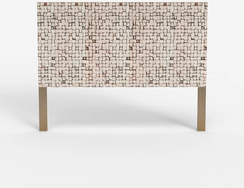 Tête de lit en bois Juno pour habiller un mur vide de lit 2 places