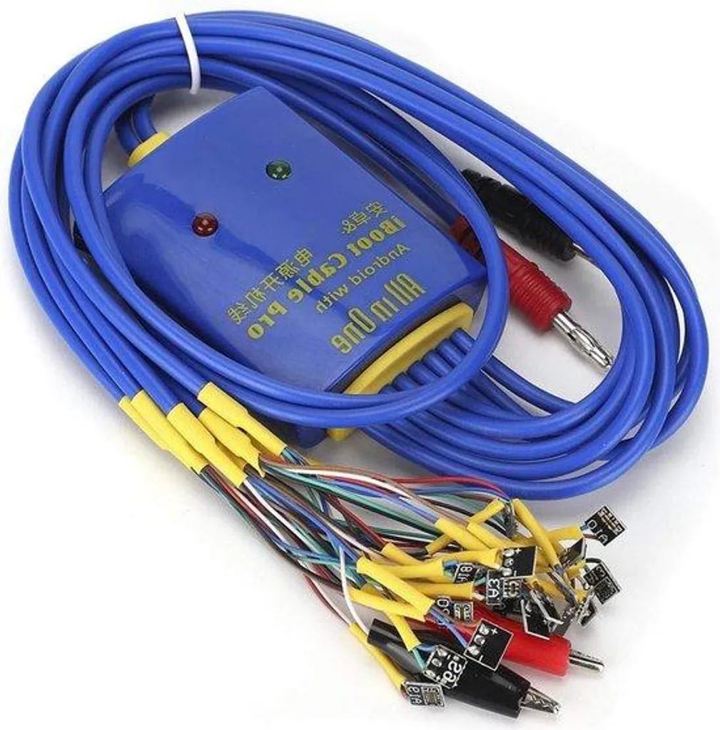 Câble de test avec protection Android contre court-circuit et surtension