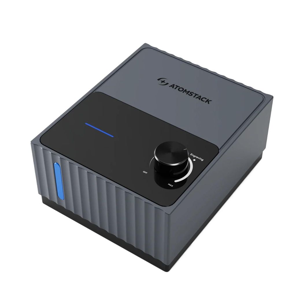 A product shot of an air assist device.