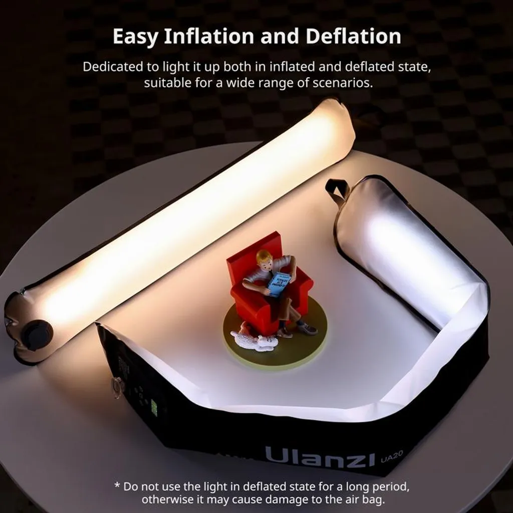 Éclairage d'appoint portable UA20 avec température couleur réglable - 2