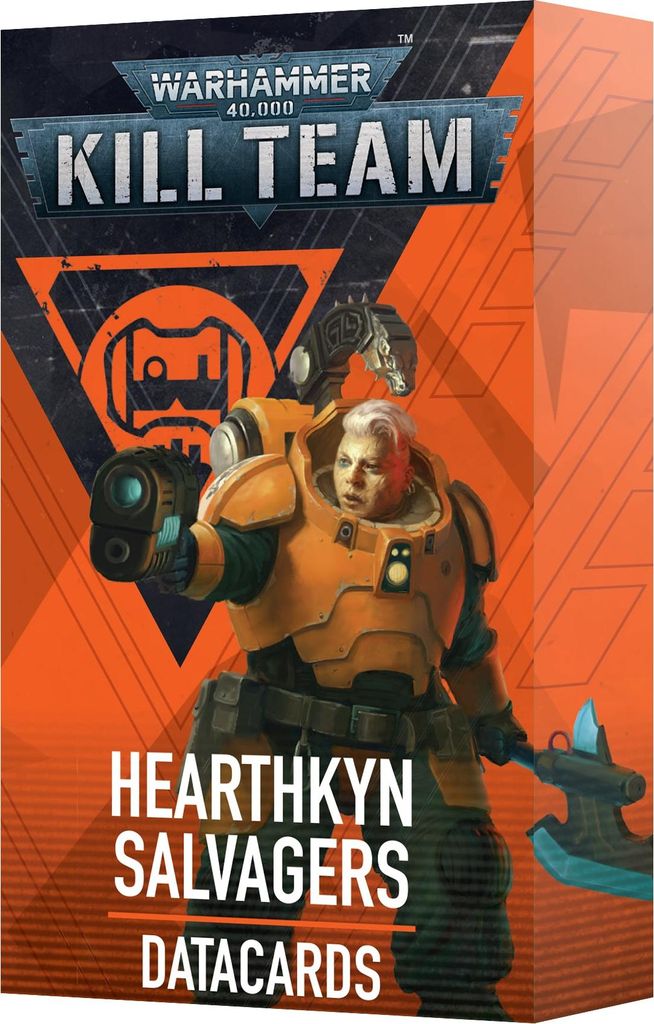 Warhammer 40.000 Kill Team Hearthkyn Salvagers Datacards Englisch