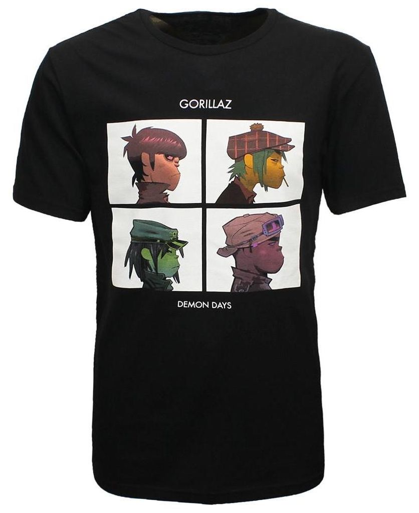 Gorillaz Demon Days Album-Cover-T-Shirt - XL