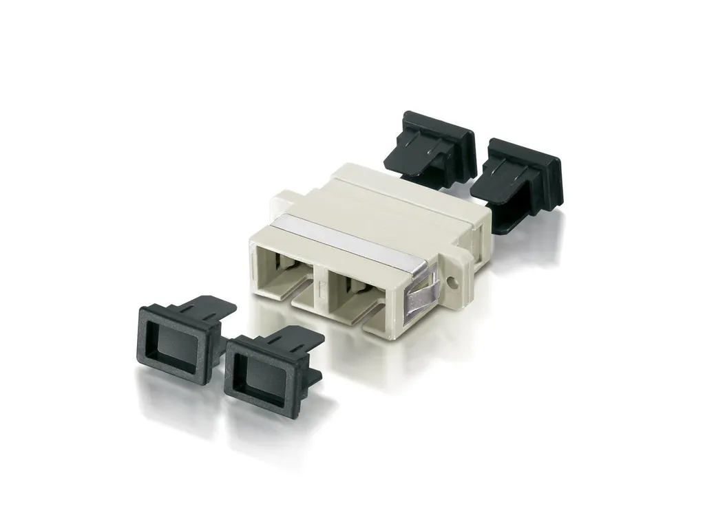 Equip 156145 LWL Verbinder SC Multimode Simplex 12 Stk Metal