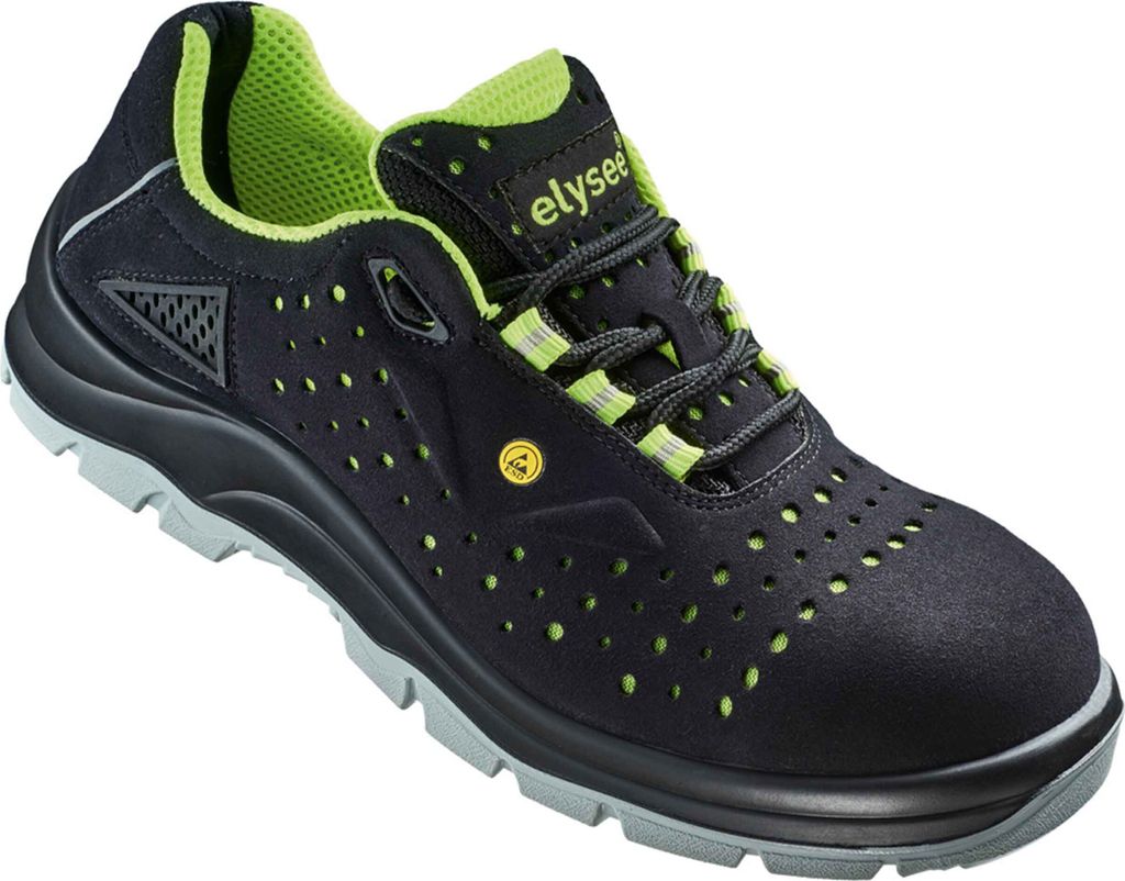 Elysee Sicherheitshalbschuh Fano 34501 S1P ESD SRC Gr. 48 schwarz/gelb