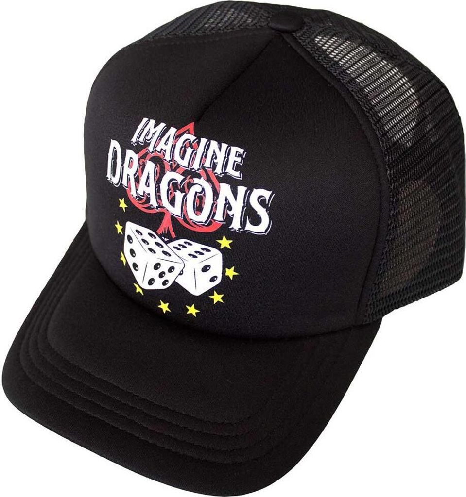Imagine Dragons - Trucker Cap für Herren/Damen Uni RO12571 (Einheitsgröße) (Schwarz)