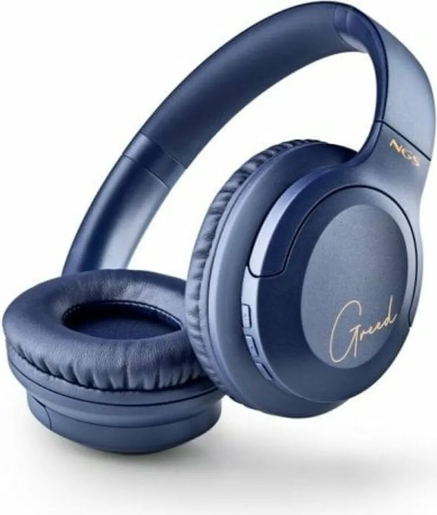 Casque Bluetooth 40h Autonomie NGS Artica Greed Bleu Microphone Intégré - 7