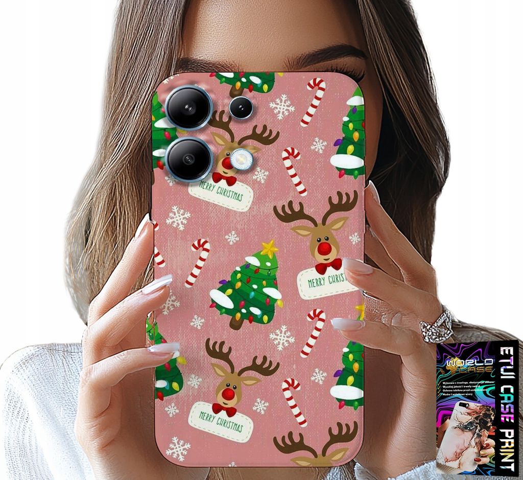 Gehäuse Für Xiaomi Note 13 Pro 4G - Weihnachten Rentier Weihnachtsbaum Designs
