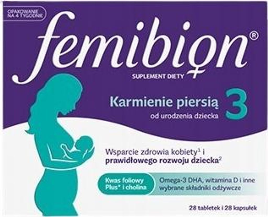 Femibion 3 Stillzeit 28 Tabletten und 28 Kapseln von P&G Produktbild 