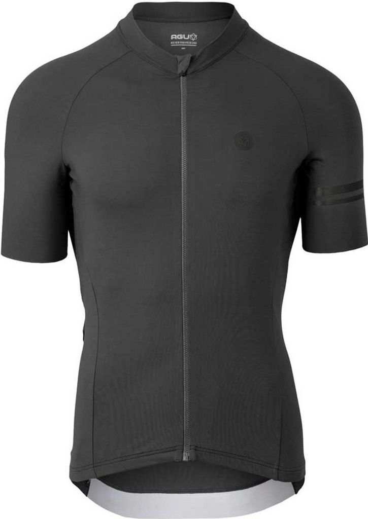 Agu Solid Performance Kurzarm-radtrikot Schwarz S Mann Schwarz S