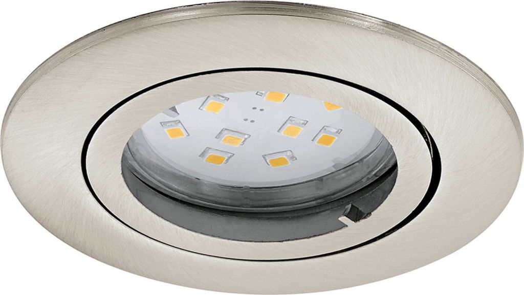 Eglo 31688 Tedo LED Einbauleuchte 5W Aluguss nickel-matt