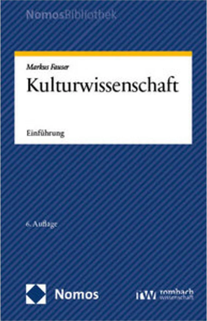Ouvrage Kulturwissenschaft Études Culturelles Fondamentales pour Étudiants