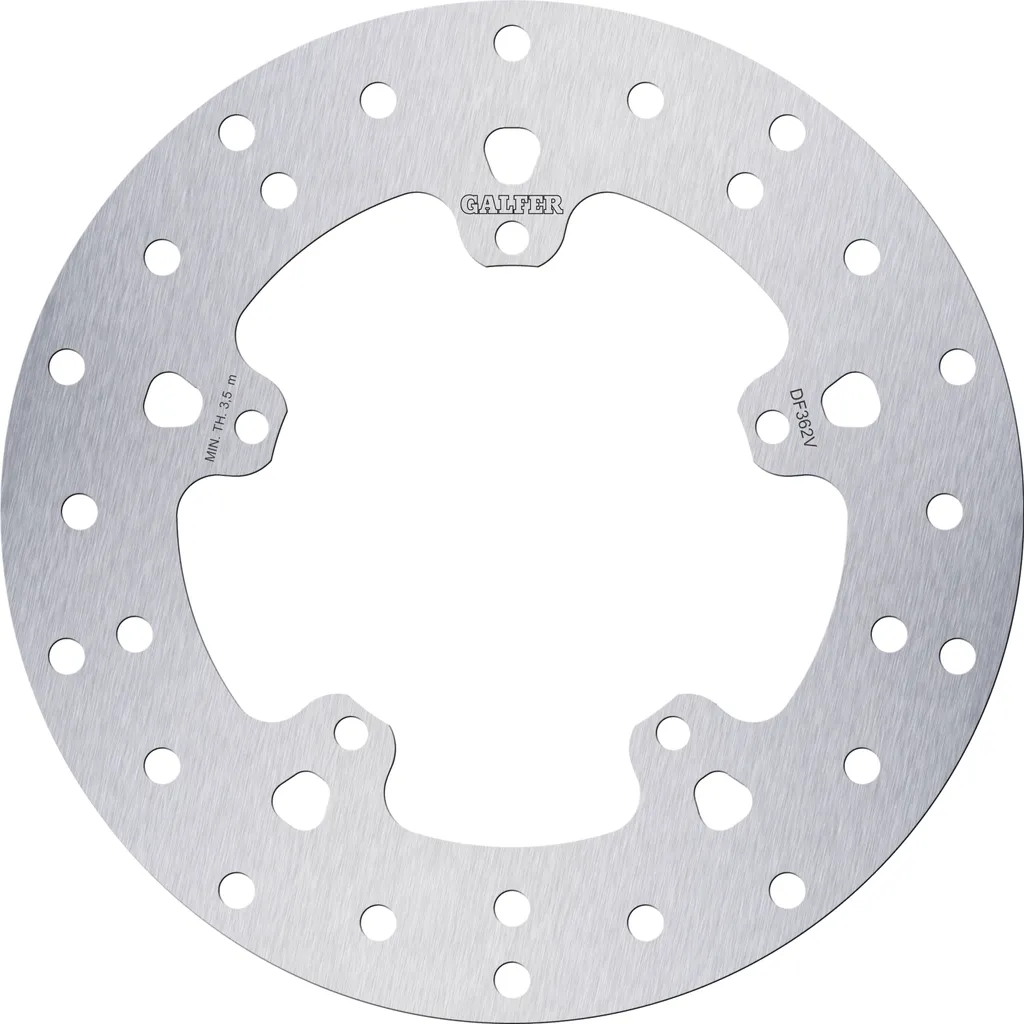 Disque de frein arrière rigide pour scooter Gilera DNA 50 Galfer 200mm