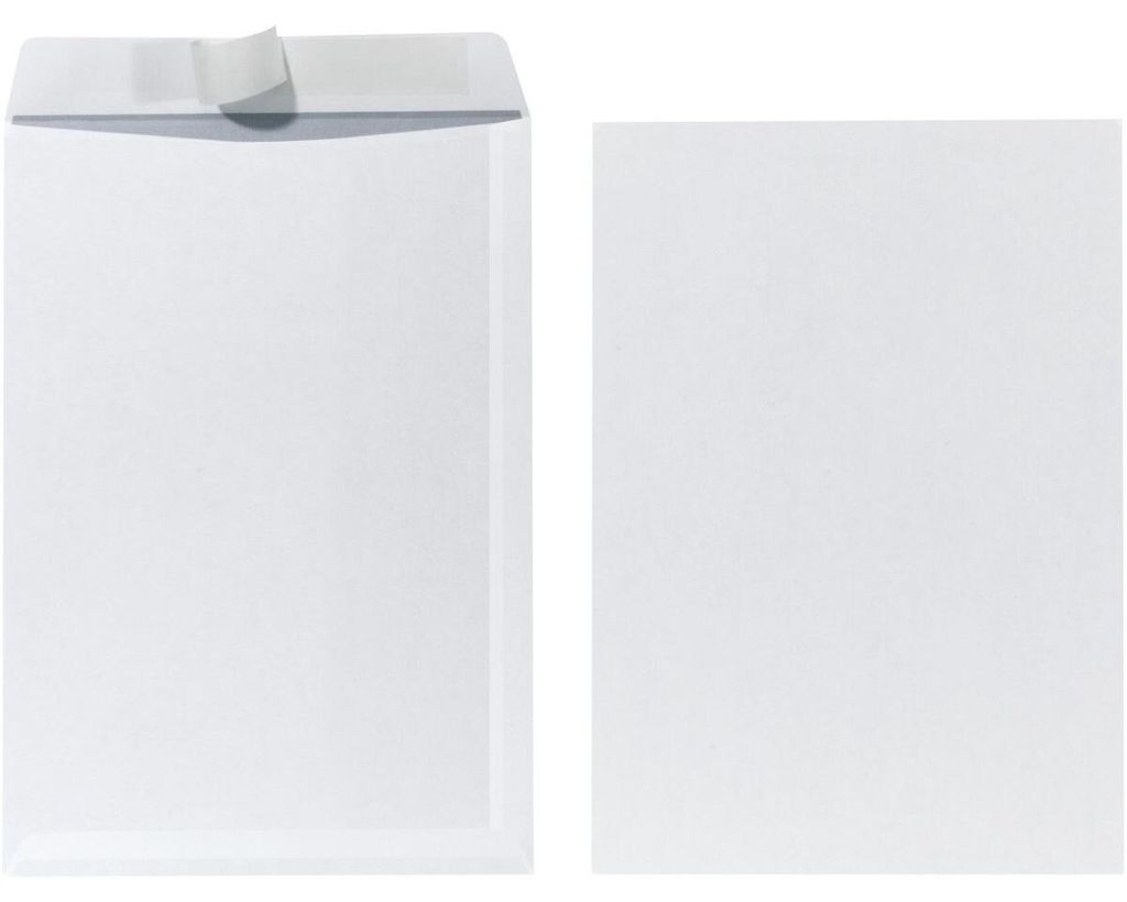 Herlitz 10837540, C4 (229 x 324 mm), Weiß, Papier, 25 Produktbild 