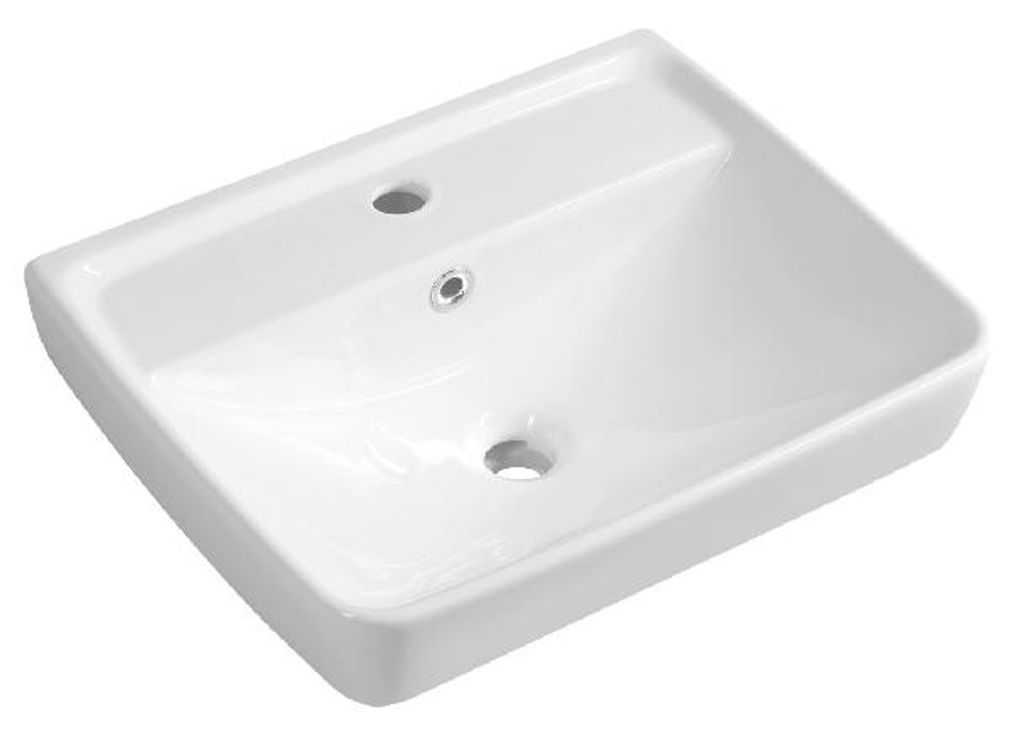 DURU Keramik-Waschtisch 50x40cm, weiss