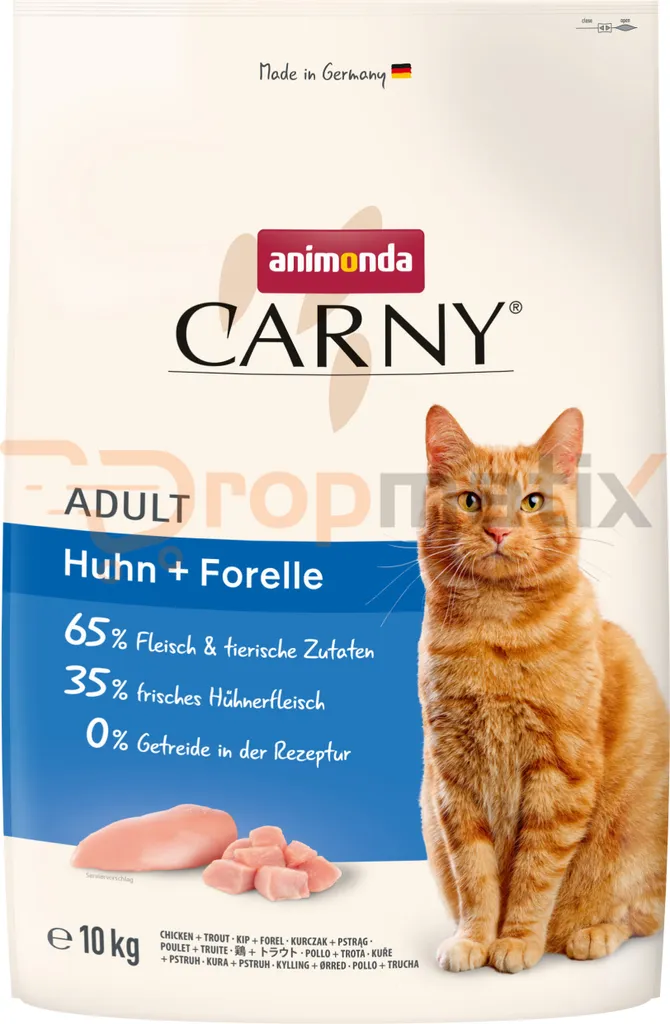 Cibo Gatto Animonda Carny Adult Chicken & Trout 10kg - Grain Free