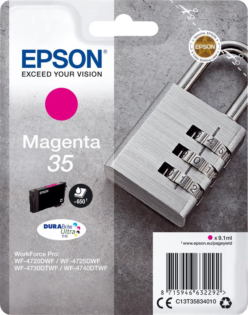 Epson Tintenpatrone magenta DURABrite Ultra Ink 35 T 3583