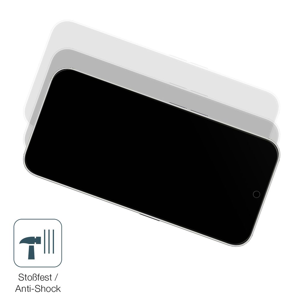 Schutzfolie für Nothing Phone 2a matt - Anti-Shock 9H Folie Produktbild 