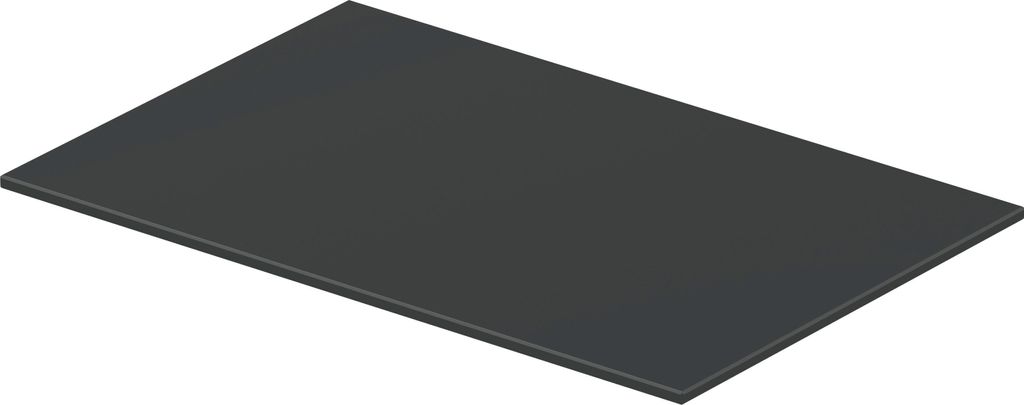 Duravit DuraSquare Glaseinleger 77x38cm, für Metallkonsolen 003111/ 003112, 0099678700
