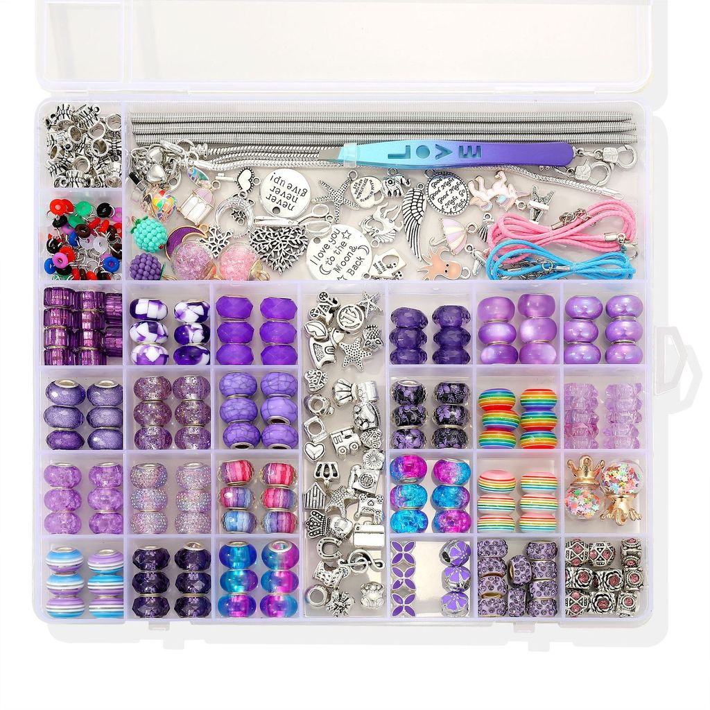 Goody King Perlen Bastelset – über 5000 Teile, Inkl. Alphabet-Perlen, Für Armbänder, Ketten & Mehr, Geschenk Für Kinder & Erwachsene