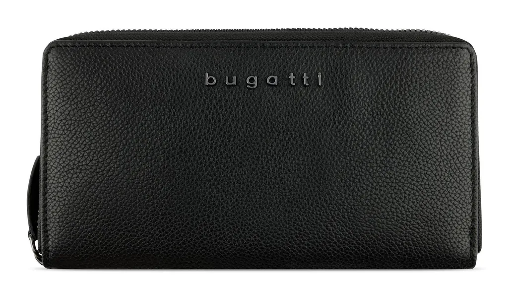 Fini le Désordre avec le Portefeuille Bugatti Bella Zip Noir Long
