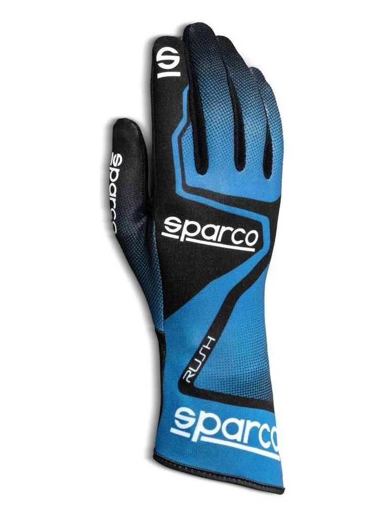 Guanti Racing Sparco Rush Taglia XXL | Blu e Nero Edizione Kart