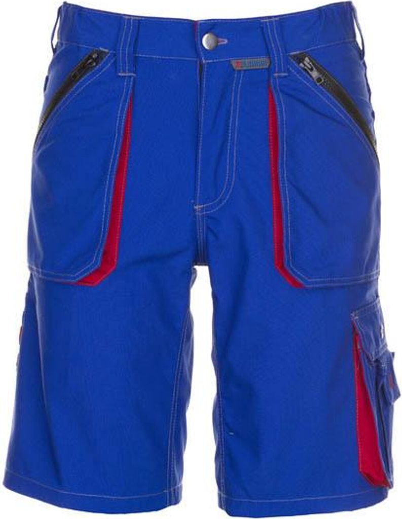 Größe XXL Herren Planam Basalt Shorts kornblau rot Modell 2841