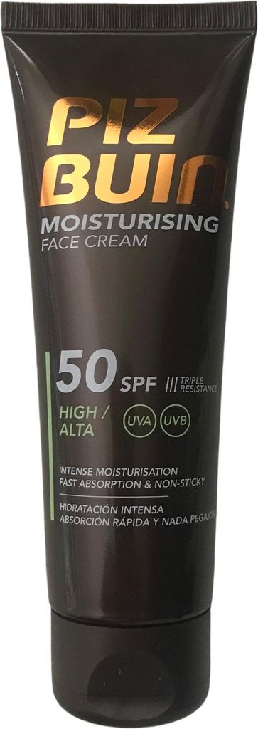 Piz buin MOISTURISING Gesichtscreme SPF50+ 50 ml