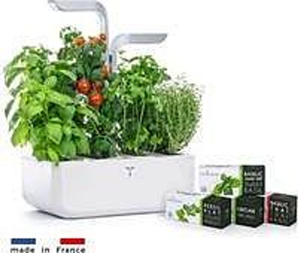 Véritable SMART - Automatischer Blumentopf mit Lichtsteuerung, weiß