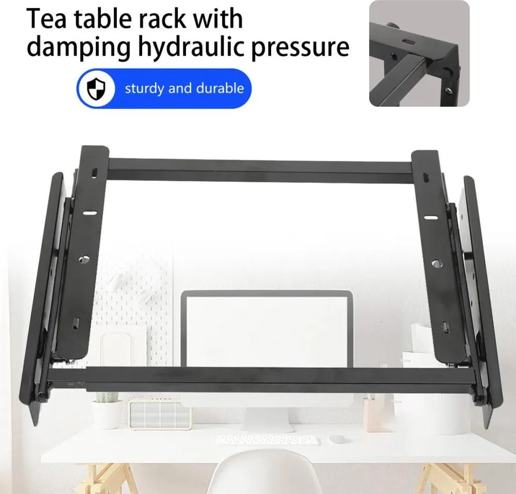 Charnière hydraulique table basse relevable - Kit de levage DIY 50kg - 10