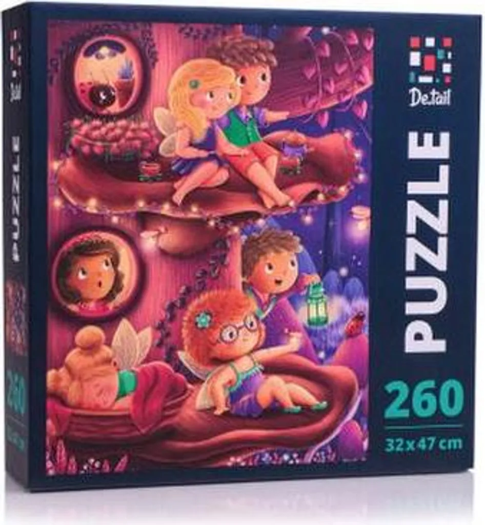 Puzzle Waldstadt 260 pièces DT200-06 pour activité calme en famille soir