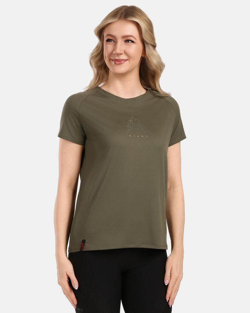 Damen-Technik-T-Shirt Kilpi LISMAIN-W, GRÜN, Größe 36