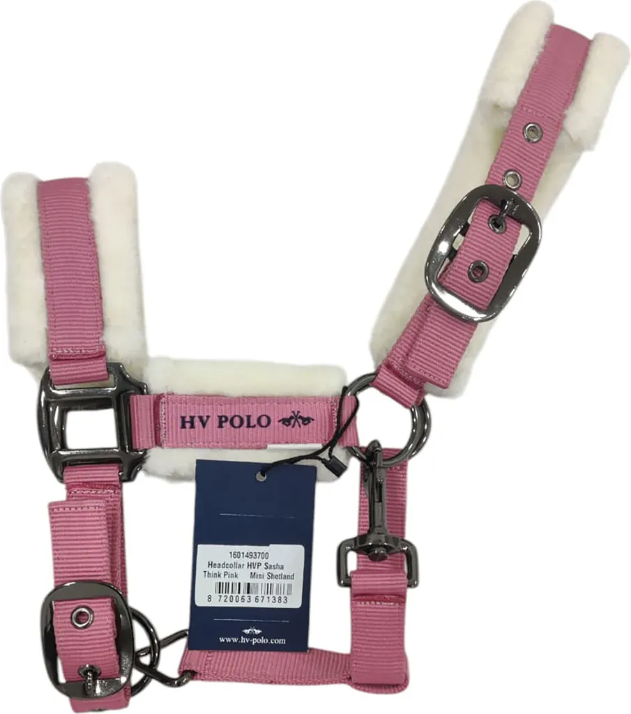 HV Polo Licol HVPSacha Rose avec Fourrure Synthétique en Taille Shet