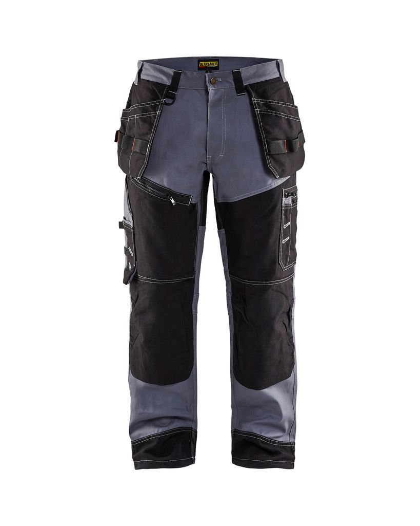 Blakläder Handwerker Bundhose 1500 1370 Arbeitshose Workwear , Farbe:grau/schwarz, Größe:152 (C106)