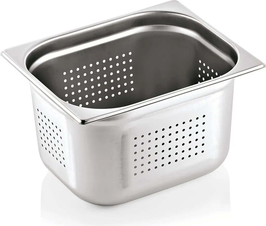 Contenitore Gastronorm GN 1/2 Perforato Serie 91 - Inox AISI 304