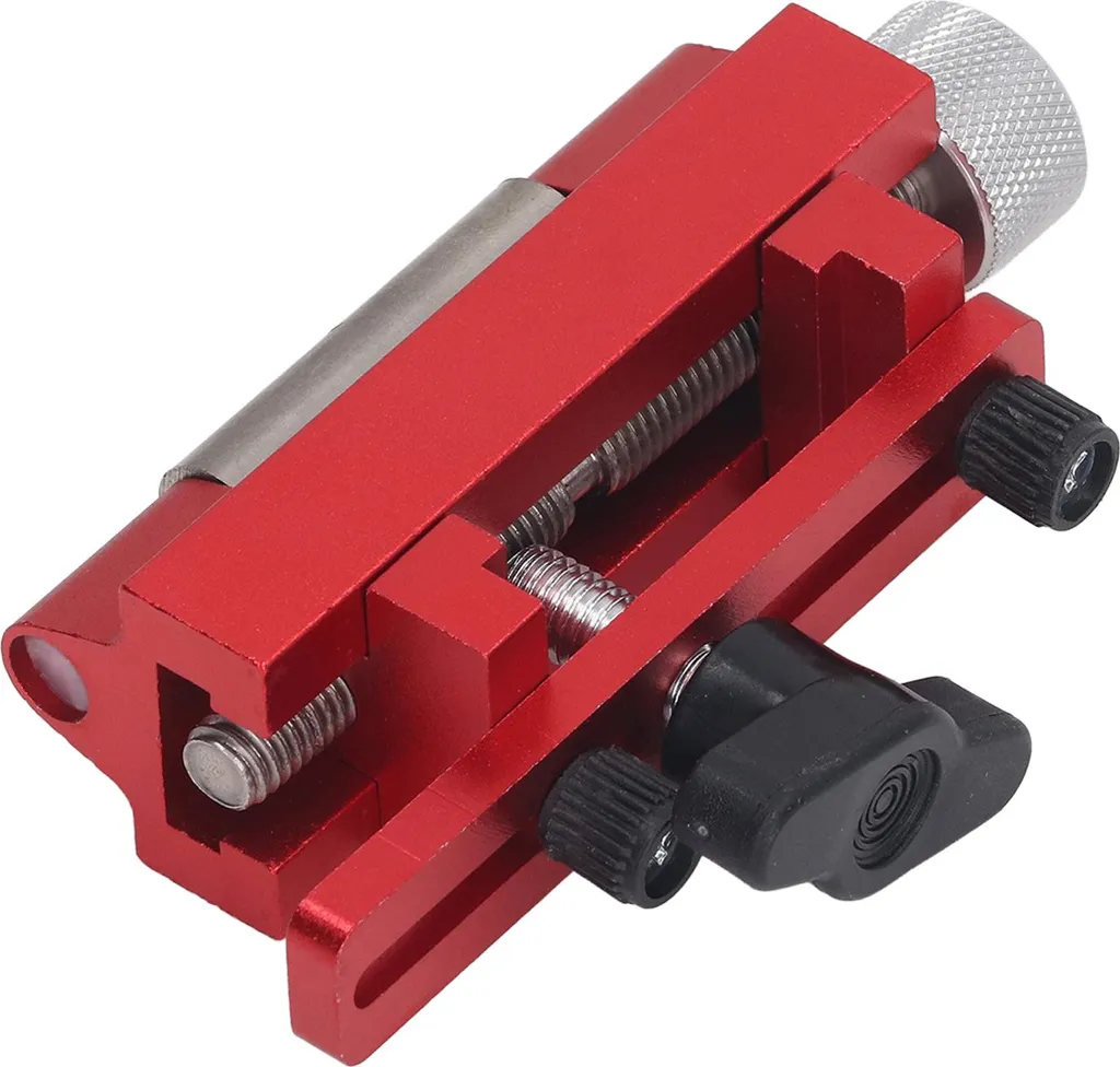 Aiguiseur à angle fixe pour ciseaux à bois, support de meule en acier - 4