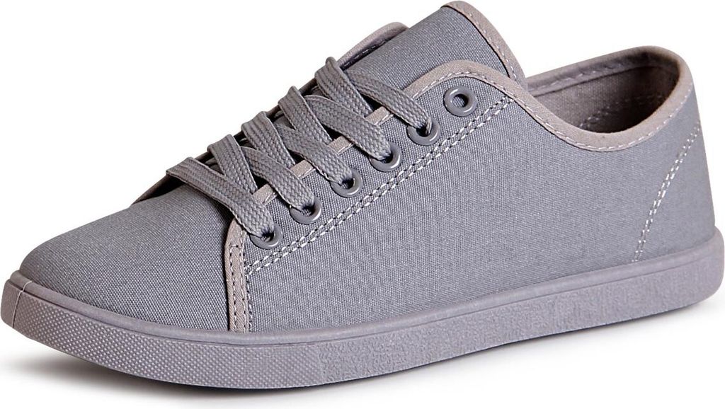 topschuhe24 1874 Damen Sneaker Freizeitschuhe, Farbe:Grau, Größe:36 EU