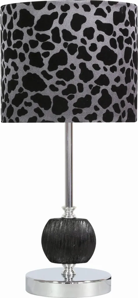 Candellux CORT 41-34632 Lampe à Poser Design Chrome Chic pour Bureau