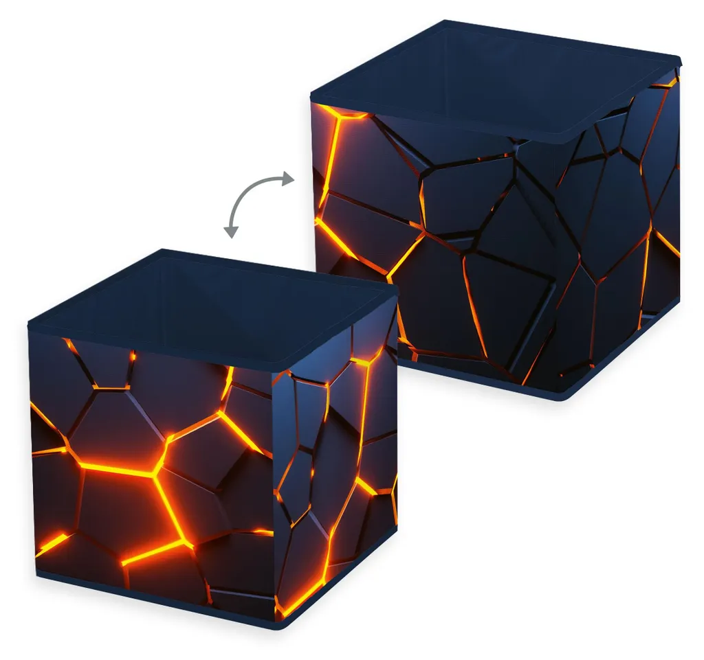 Organiseur Young Collection 3D Lave 30 cm pliable pour bazar